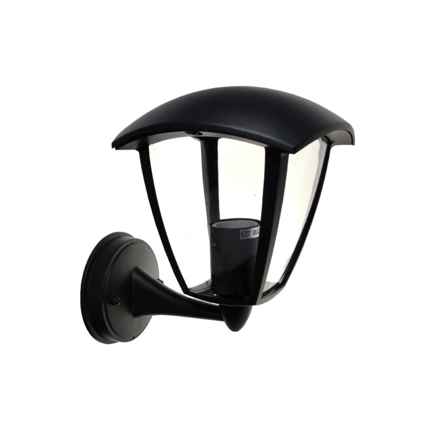 Wandlamp voor buiten SURVA 1xE27/60W/230V IP44 zwart