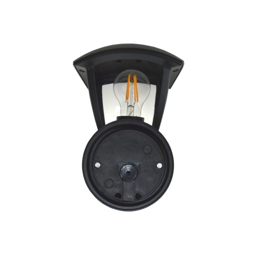 Wandlamp voor buiten SURVA 1xE27/60W/230V IP44 zwart