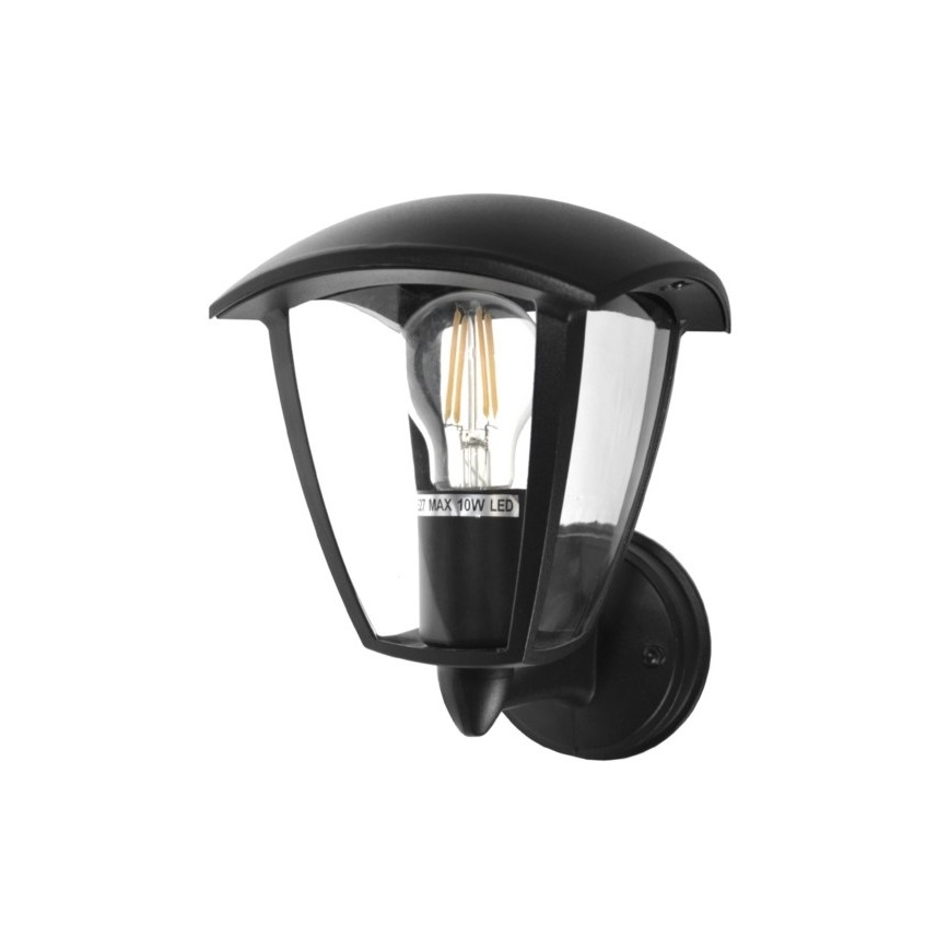 Wandlamp voor buiten SURVA 1xE27/60W/230V IP44 zwart