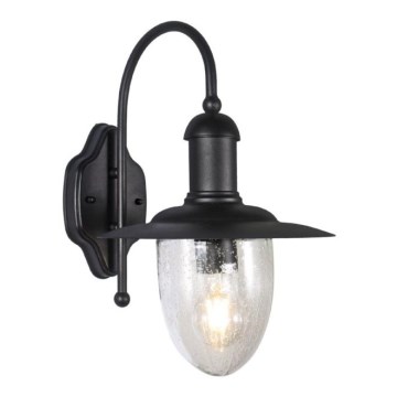 Wandlamp voor buiten TALISA 1xE27/60W/230V IP44 zwart