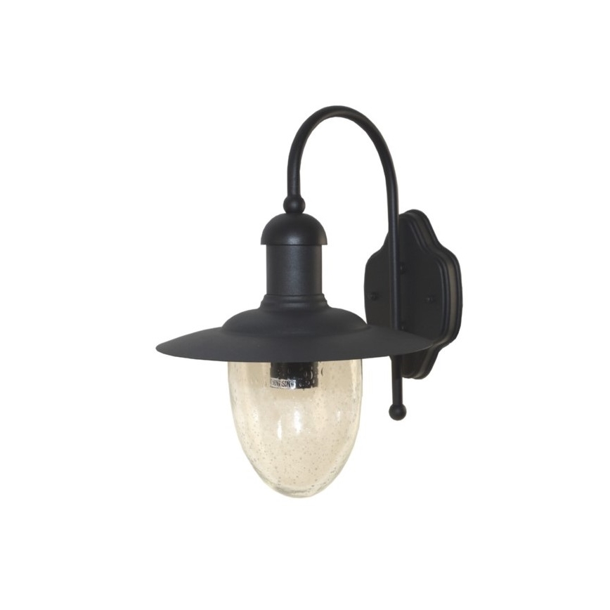 Wandlamp voor buiten TALISA 1xE27/60W/230V IP44 zwart