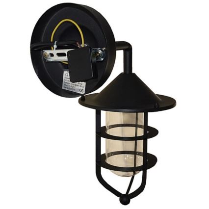 Wandlamp voor buiten TAMA 1xE27/60W/230V IP44 zwart