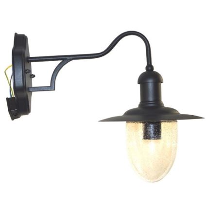 Wandlamp voor buiten TANGIA 1xE27/60W/230V IP44 zwart