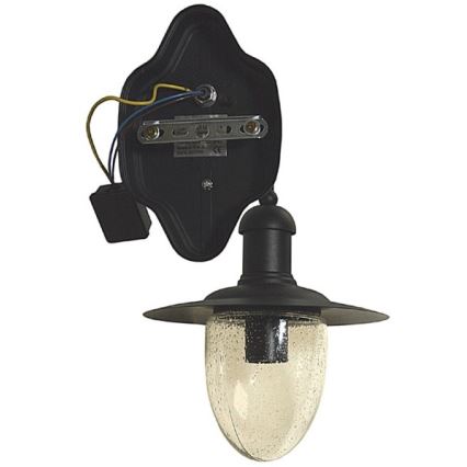 Wandlamp voor buiten TANGIA 1xE27/60W/230V IP44 zwart