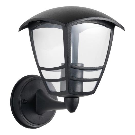 Wandlamp voor buiten TEVIO 1xE27/60W/230V IP54 zwart