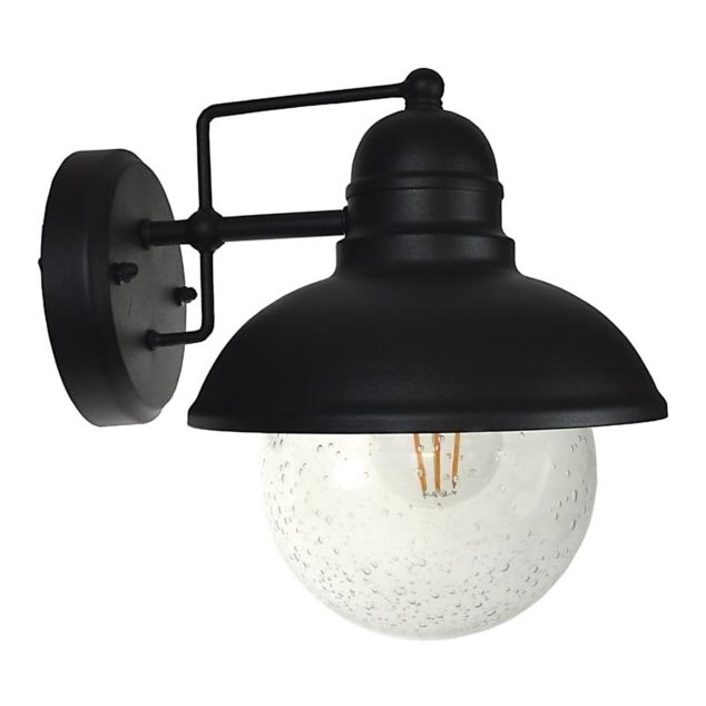 Wandlamp voor buiten WILDA 1xE27/60W/230V IP44 zwart