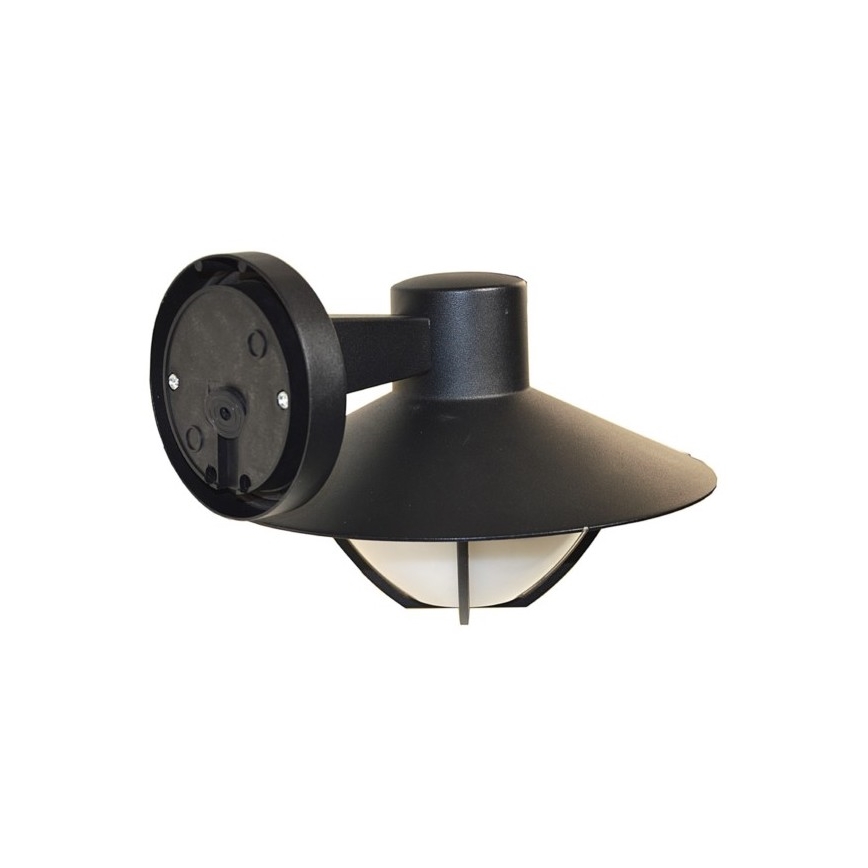 Wandlamp voor buiten ZALIKA 1xE27/60W/230V IP44 zwart