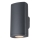 Wandlamp voor buiten ZEVI 2xGU10/10W/230V IP54 antraciet