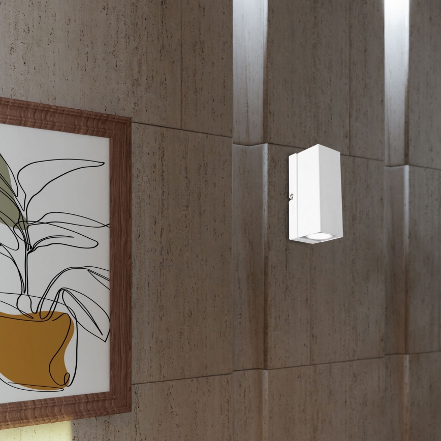 Wandlamp WALL 1xGU10/8W/230V wit