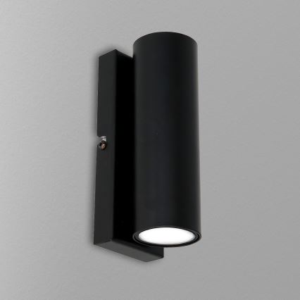 Wandlamp WALL 1xGU10/8W/230V zwart