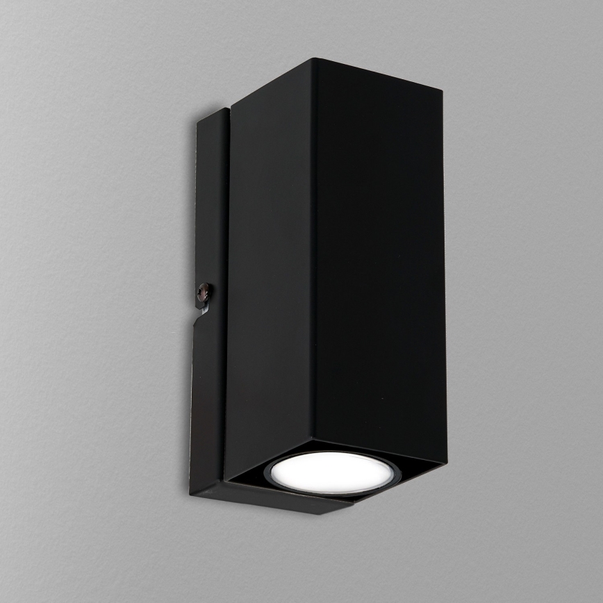 Wandlamp WALL 1xGU10/8W/230V zwart