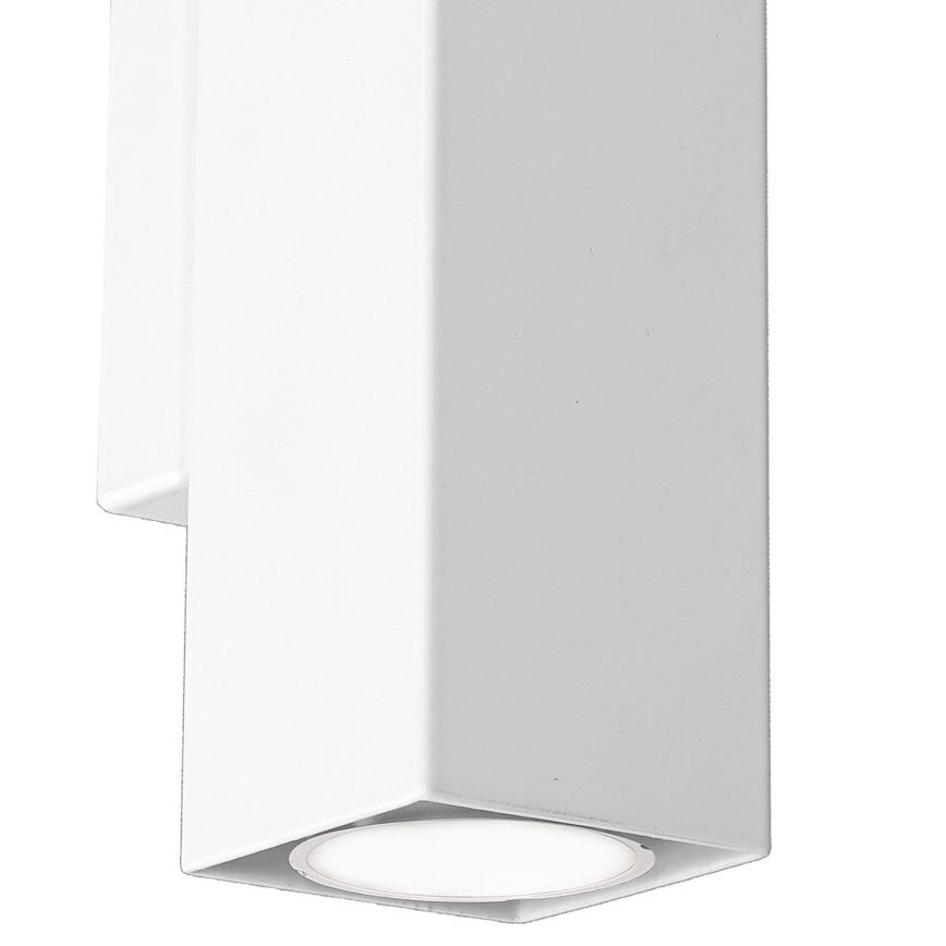 Wandlamp WALL 2xGU10/8W/230V wit