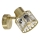 Wandlamp ZAHARA 1xE27/10W/230V goudkleurig