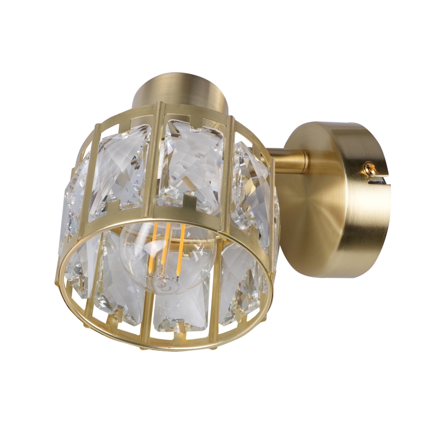 Wandlamp ZAHARA 1xE27/10W/230V goudkleurig