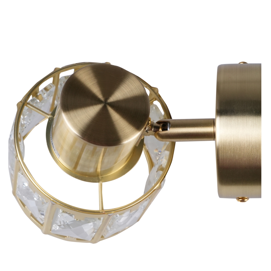 Wandlamp ZAHARA 1xE27/10W/230V goudkleurig