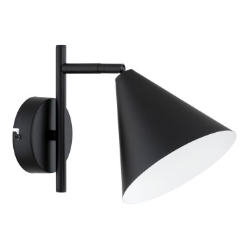 Wandlamp ZELTA 1xE27/15W/230V zwart