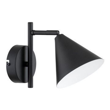 Wandlamp ZELTA 1xE27/15W/230V zwart