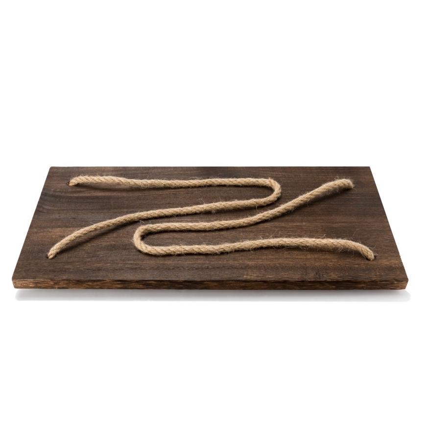 Wandplank 13x60 cm vurenhout