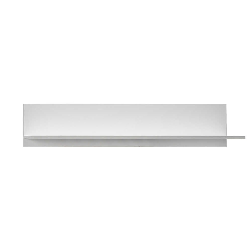 Wandplank 25x120 cm wit