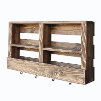 Wandplank 38x70 cm vuren