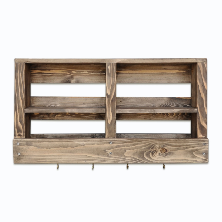 Wandplank 38x70 cm vuren