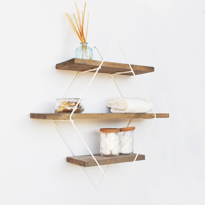Wandplank 42x62 cm vuren