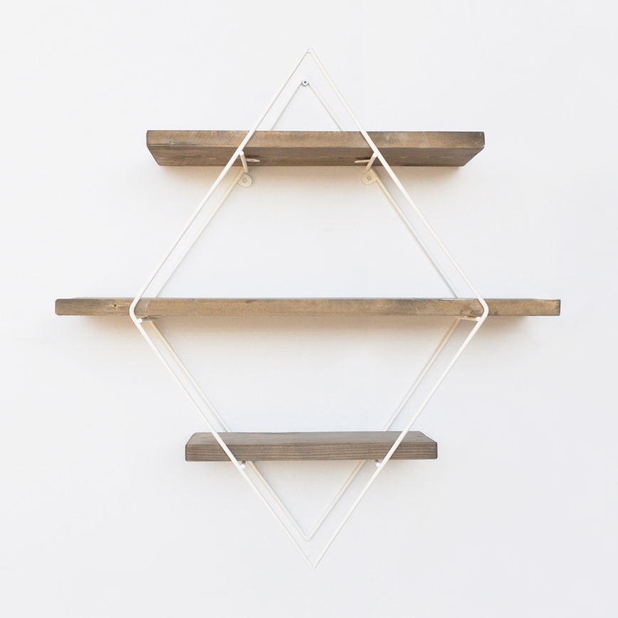 Wandplank 42x62 cm vuren