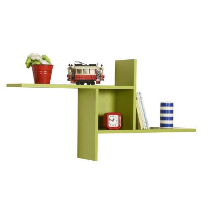 Wandplank 50x100 cm groen