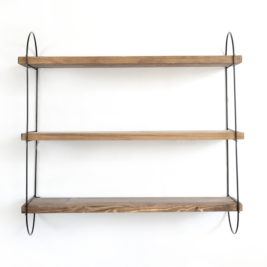 Wandplank 55x60 cm vuren