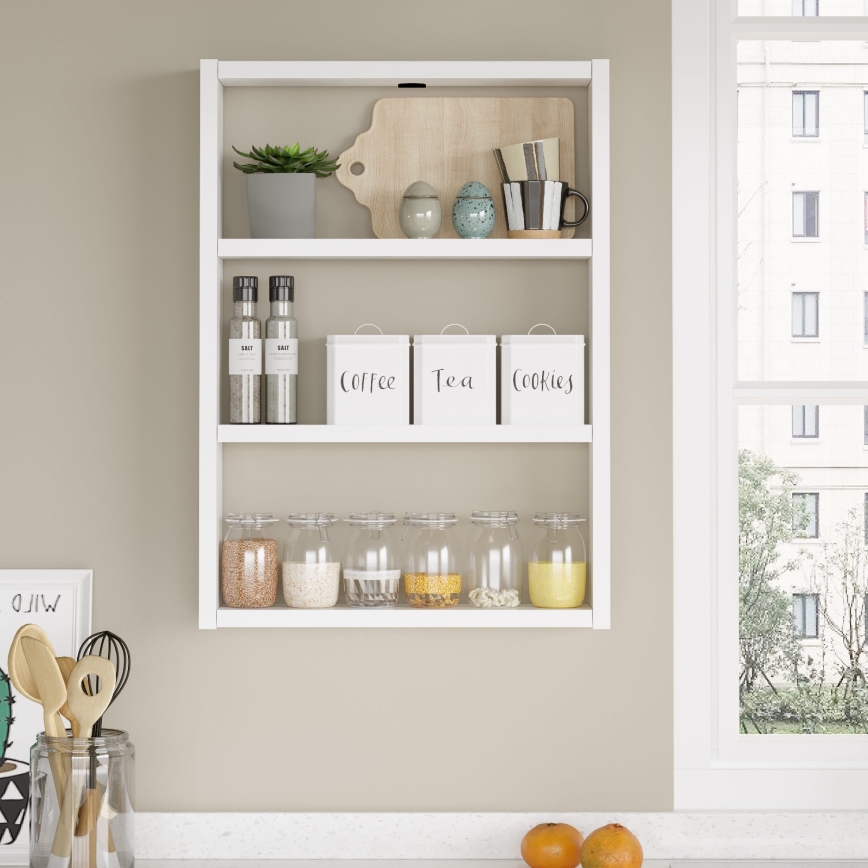 Wandplank 60x43,2 cm wit