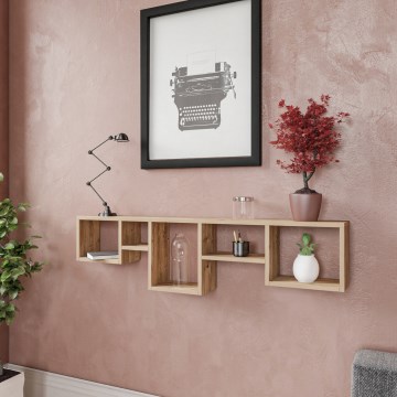Wandplank AMANOS 32x120 cm grenen