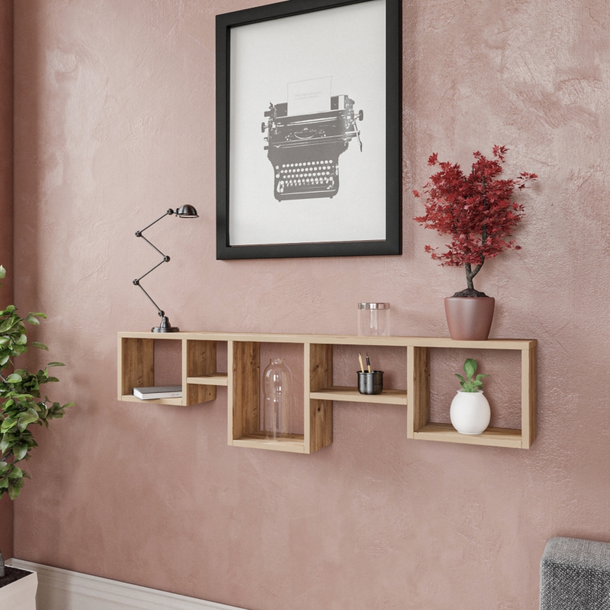 Wandplank AMANOS 32x120 cm grenen