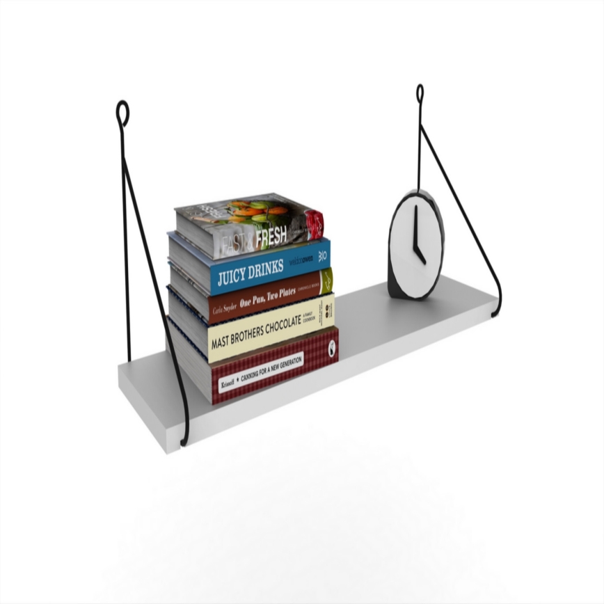 Wandplank ARMONI 20x72 cm wit