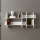 Wandplank BEADS 70x150 cm wit