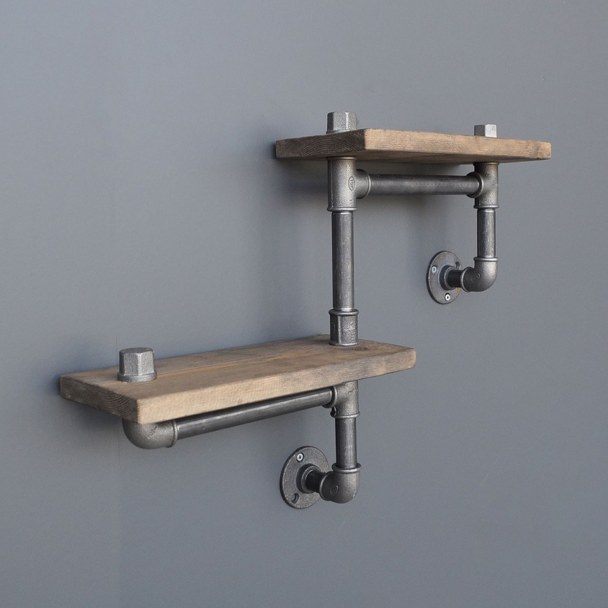 Wandplank BORURAF 30x55 cm vuren