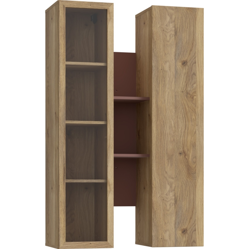 Wandplank INAR eiken/bruin