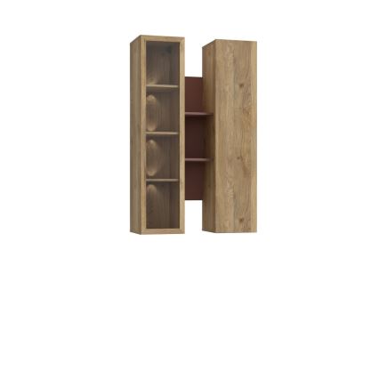 Wandplank INAR eiken/bruin