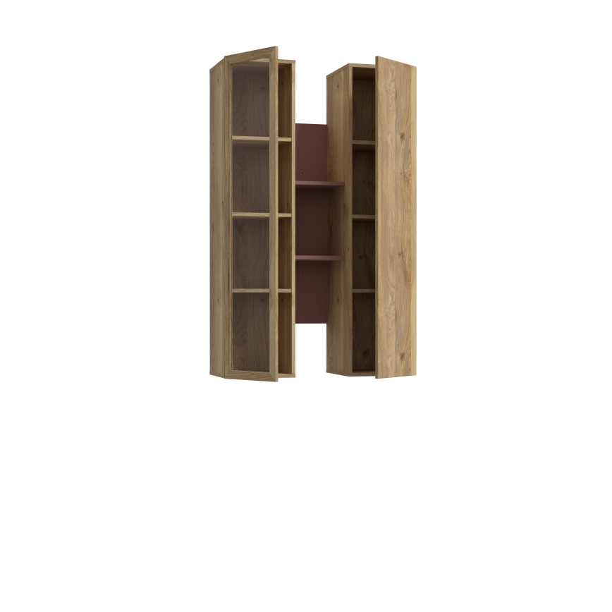 Wandplank INAR eiken/bruin