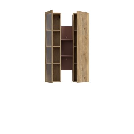 Wandplank INAR eiken/bruin