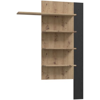 Wandplank INAR eiken/zwart