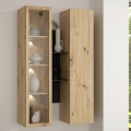 Wandplank INAR eiken/zwart