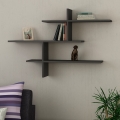 Wandplank LEO 80,5x123 cm antraciet