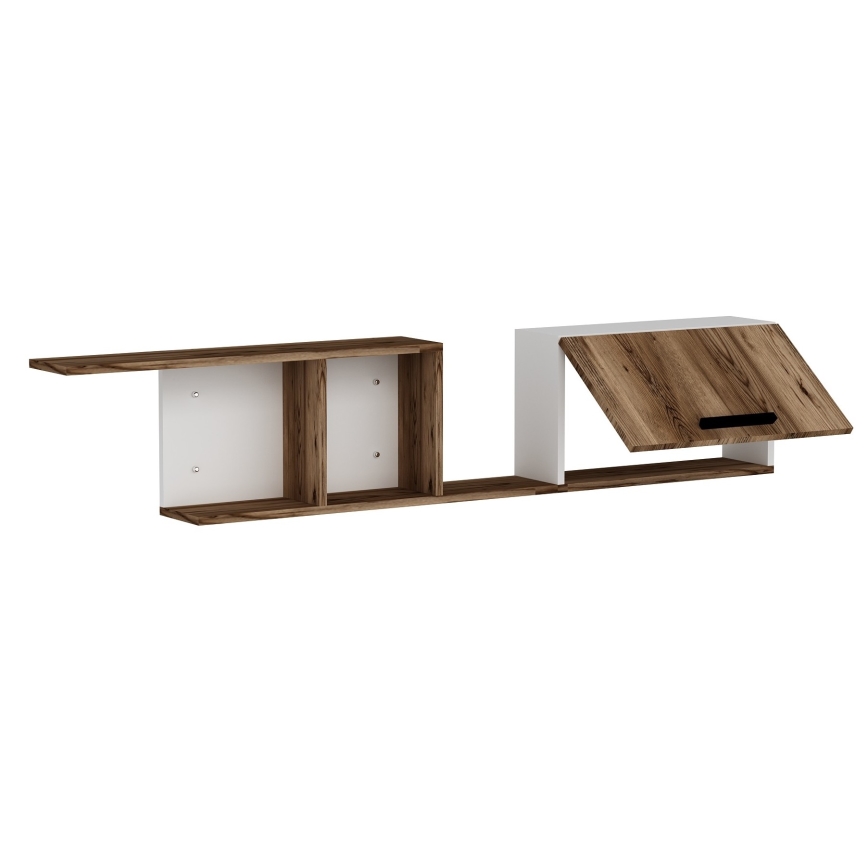 Wandplank NEWRA 35x150 cm bruin