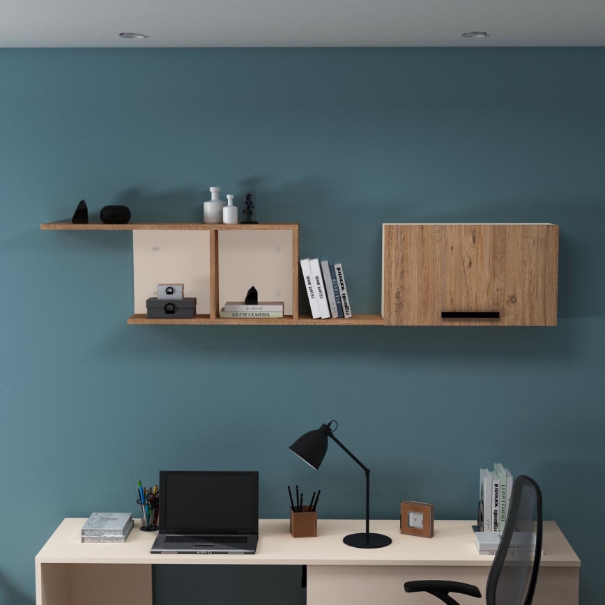 Wandplank NEWRA 35x150 cm grenen atlantic