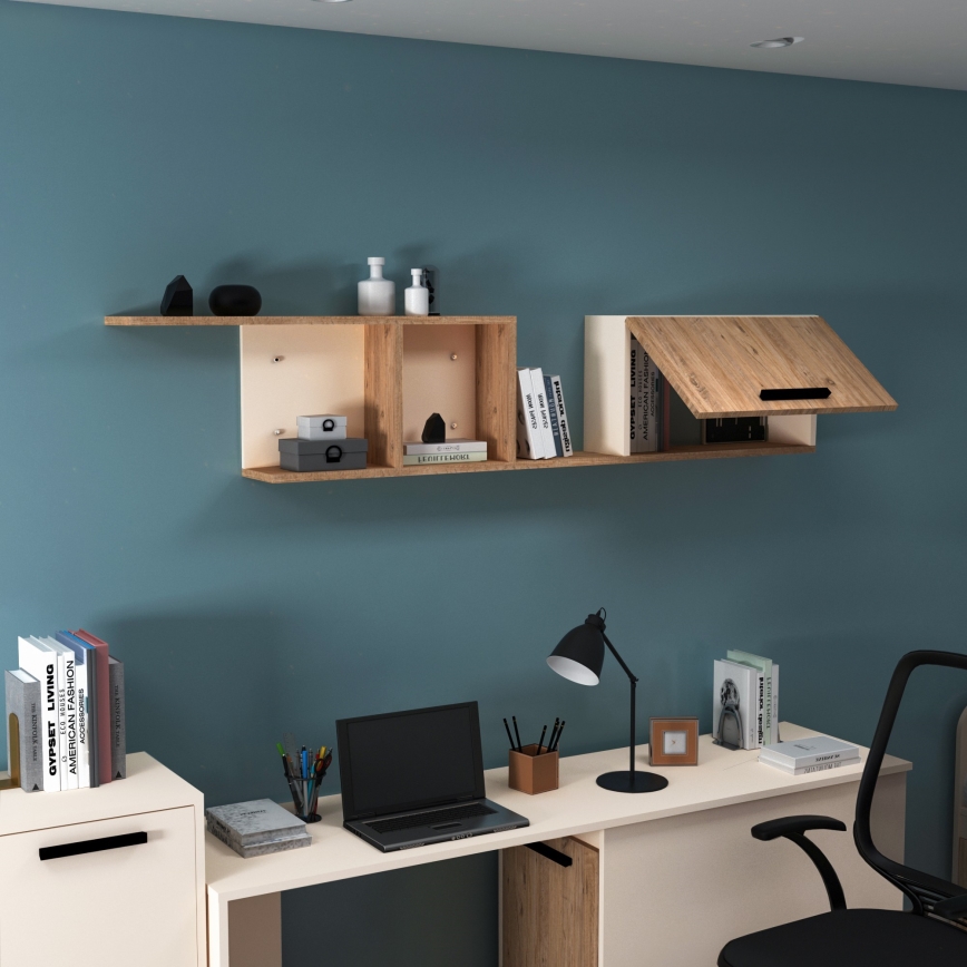 Wandplank NEWRA 35x150 cm grenen atlantic