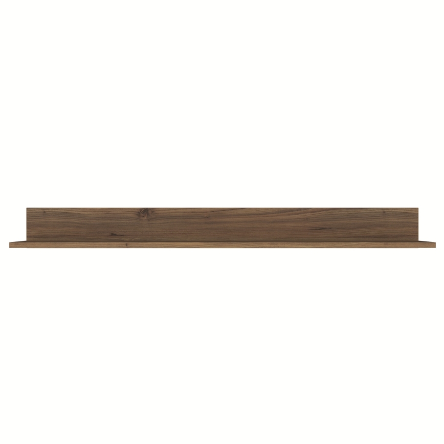 Wandplank RANI 135,8x15 cm bruin