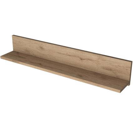 Wandplank RANI 90x15 cm bruin