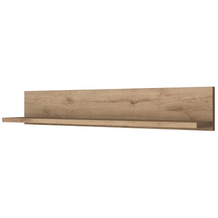 Wandplank RANI 90x15 cm bruin