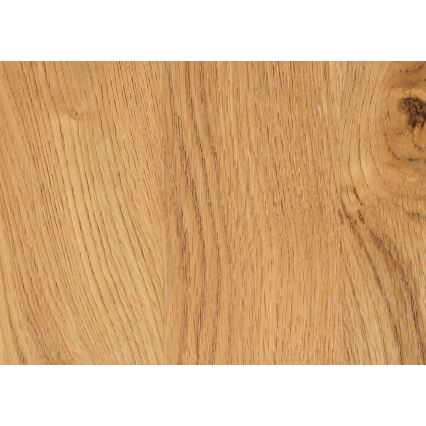 Wandplank SARON 77x77 cm eiken/zwart