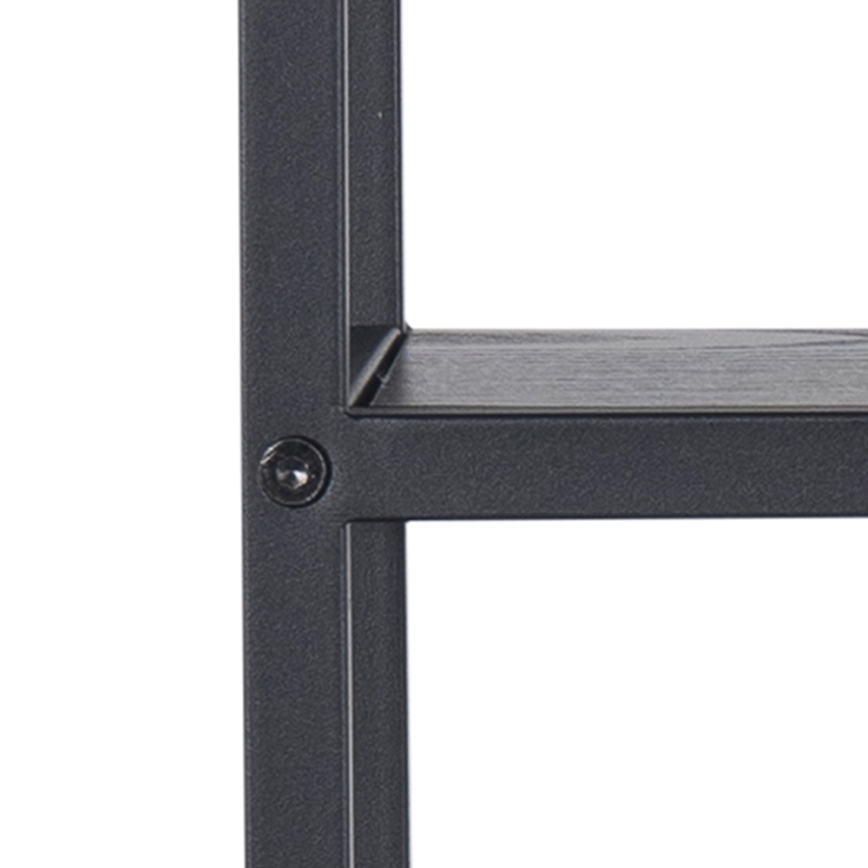 Wandplank SARON 77x77 cm zwart